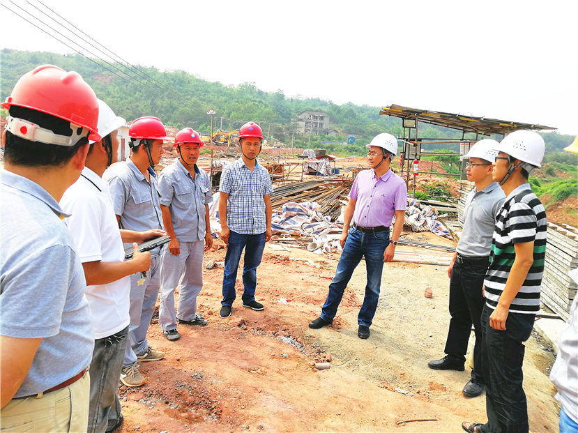 集團第二檢查組檢查市保安服務公司、華源水投安全生產(chǎn)和防汛減災等各項工作